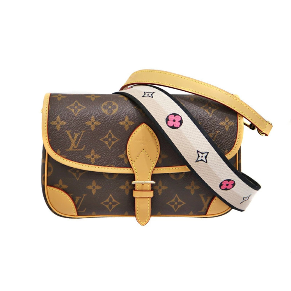 Louis Vuitton Diane NM Shoulder Bag Monogram Brown